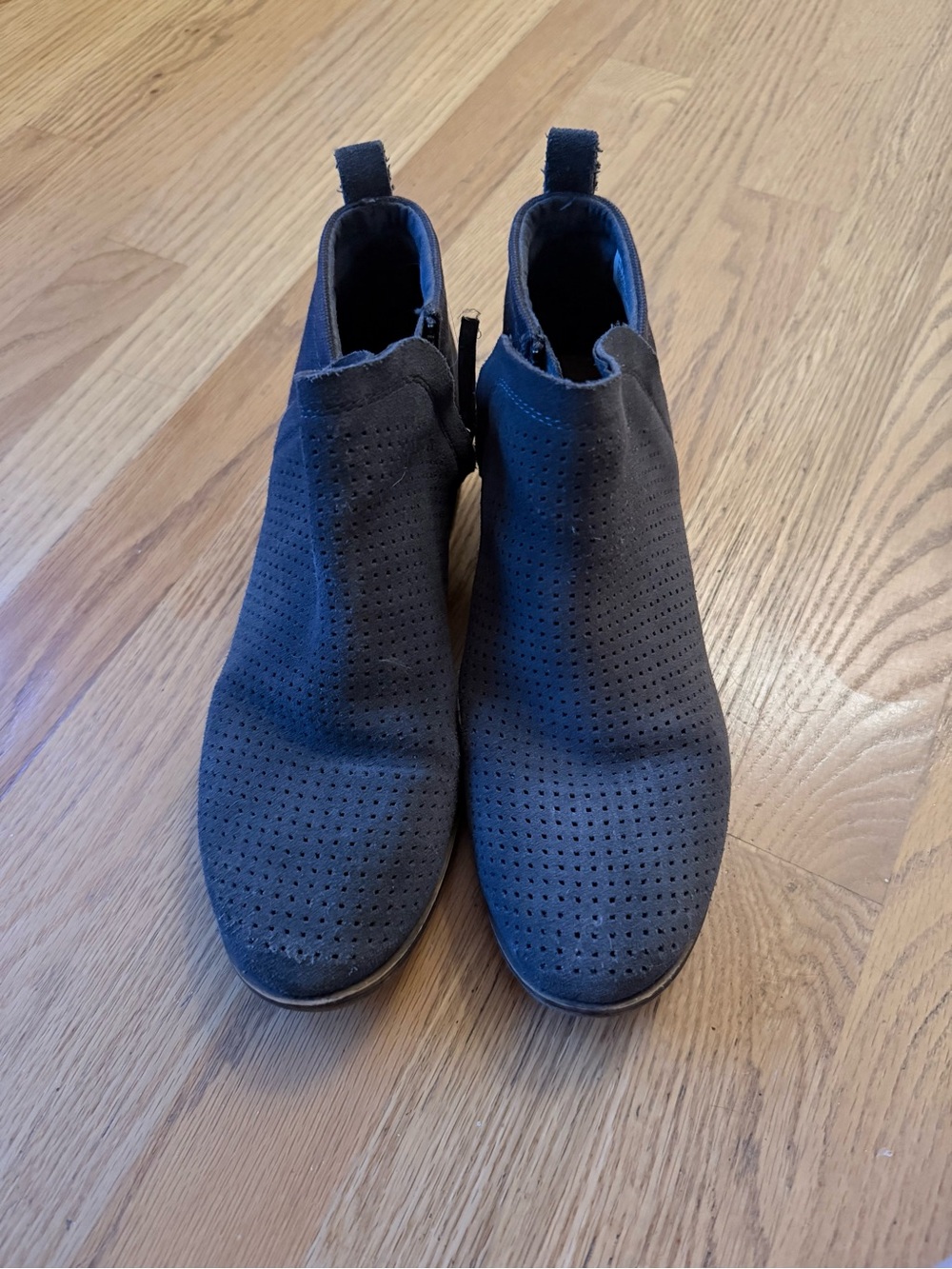 TOMS Charcoal Grey Ankle Boots